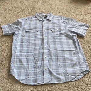 NWOT! Banana Republic Blue Button Up Shirt.